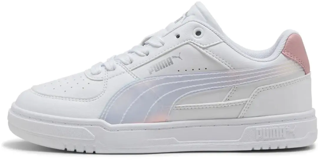 PUMA Caven III Holo Meisjes Sneakers - Wit - afbeelding 4 van 6