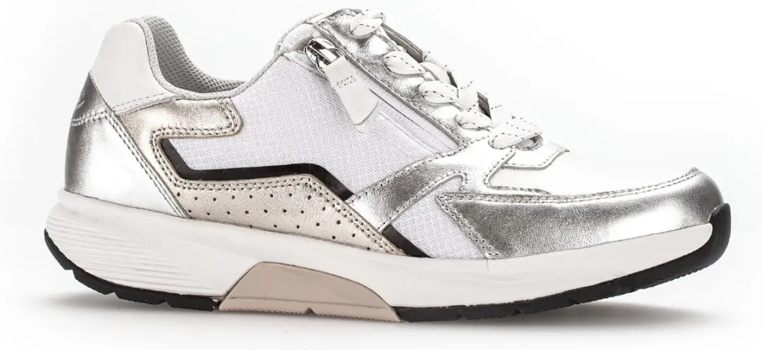 Gabor 66.878.51 Dames Sneakers - 37,5 Metallic