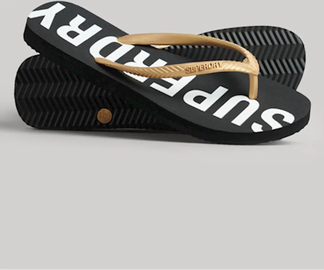 Superdry Code Core Teenslipper Optic/Metallic Rose - afbeelding 6 van 6