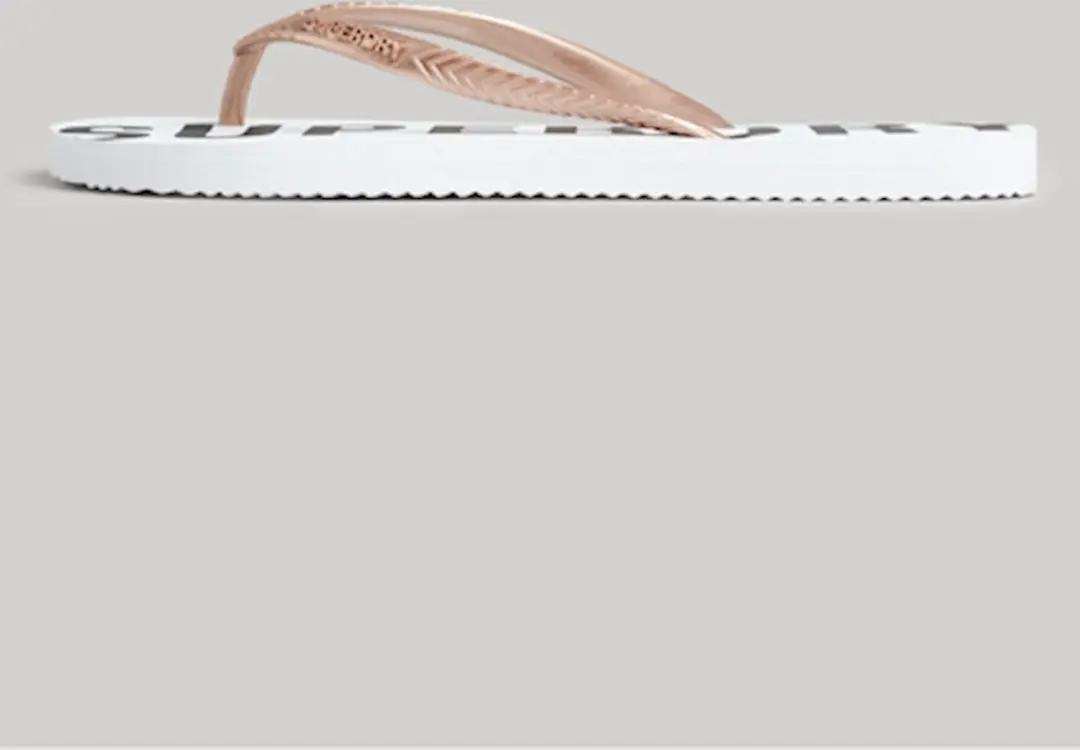 Superdry Code Core Teenslipper Optic/Metallic Rose - afbeelding 5 van 6