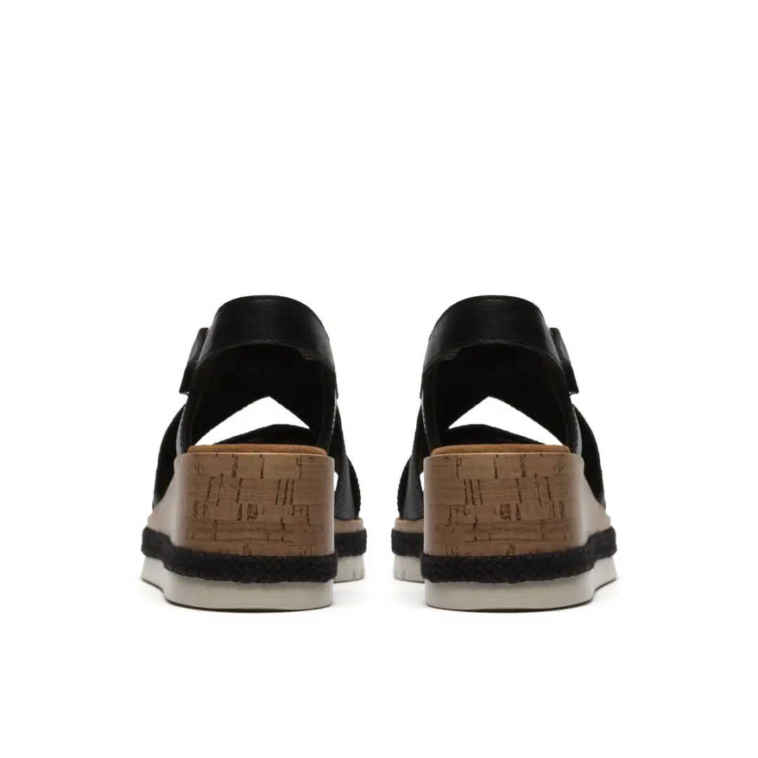 Clarks Kidiki Sun Dames Sandalen - Zwart - Maat 40