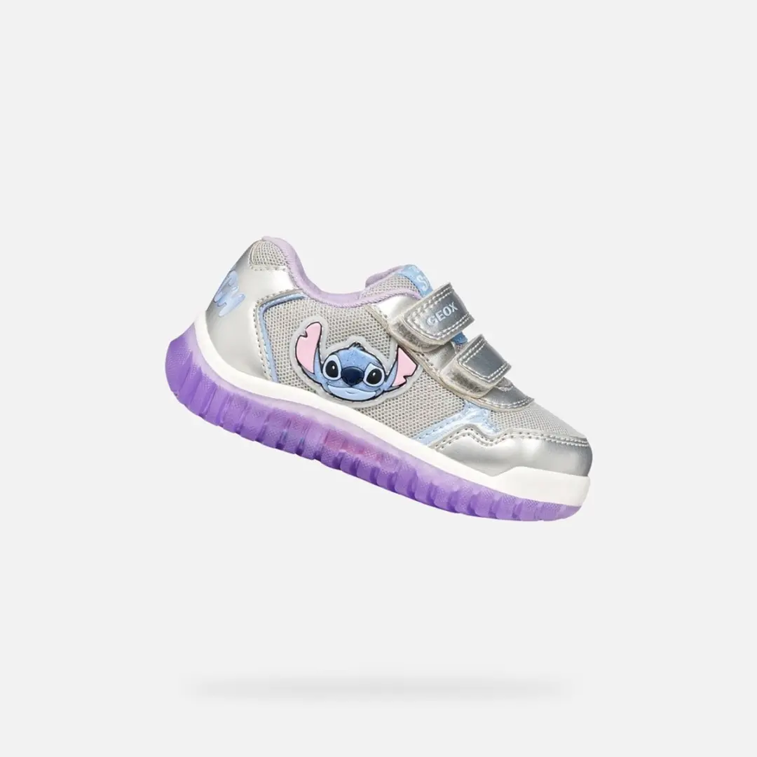 GEOX LIGHTYLOO PEUTERMEISJES Sneakers