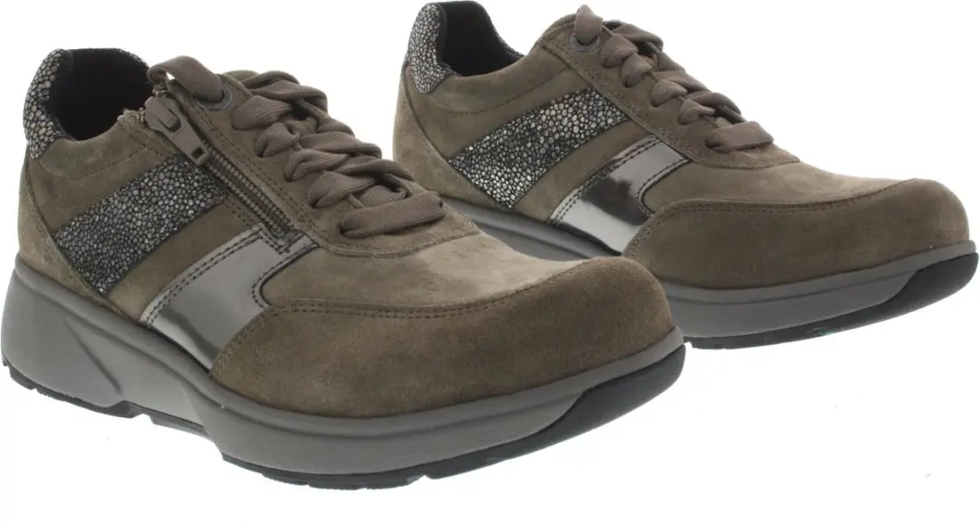Xsensible Tokio Dames Veterschoenen 37 - Taupe