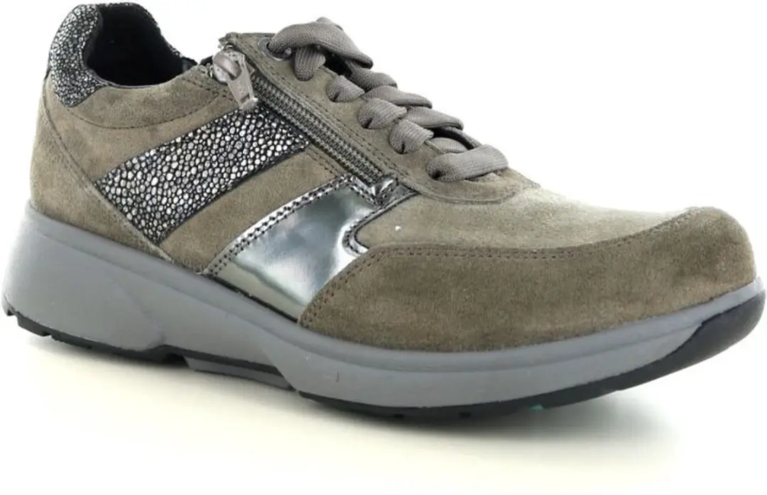 Xsensible Tokio Dames Veterschoenen 37 - Taupe