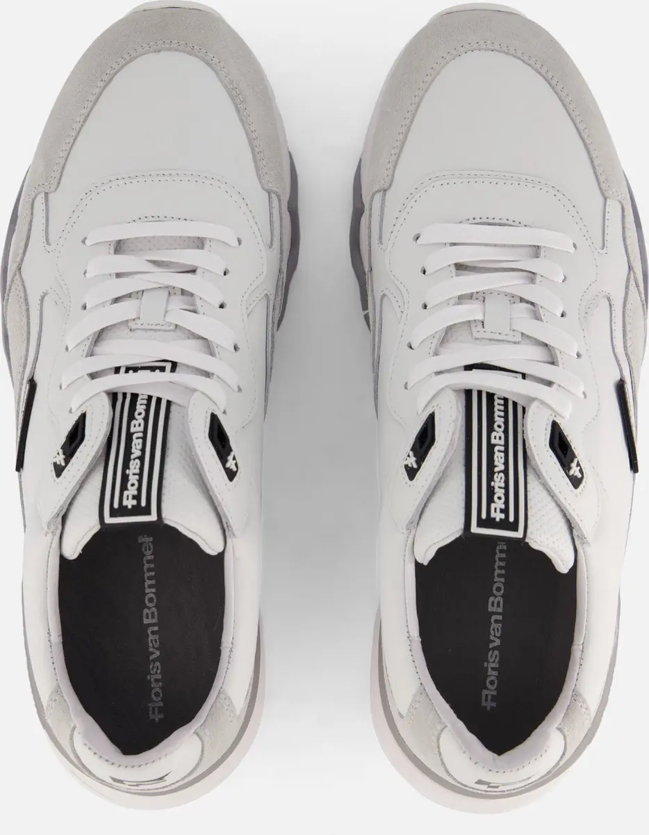 Floris van Bommel De Zager 02.15 Sneakers - Wit - Maat 43.5