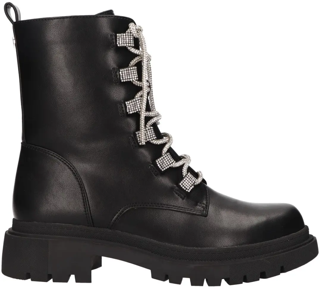 La Strada Bootie Zwart Synthetisch