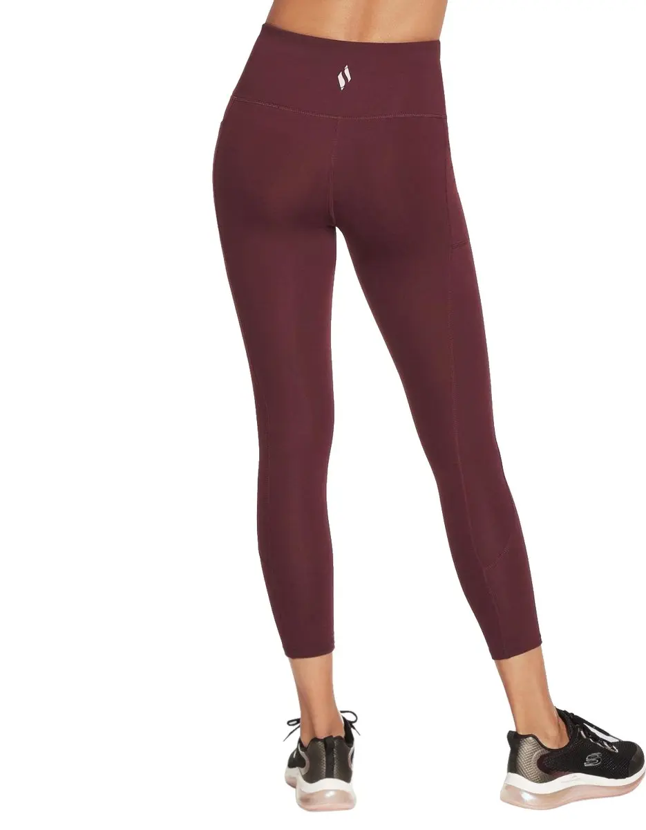 Skechers Go Walk High Waisted 7/8 Legging - Purper M