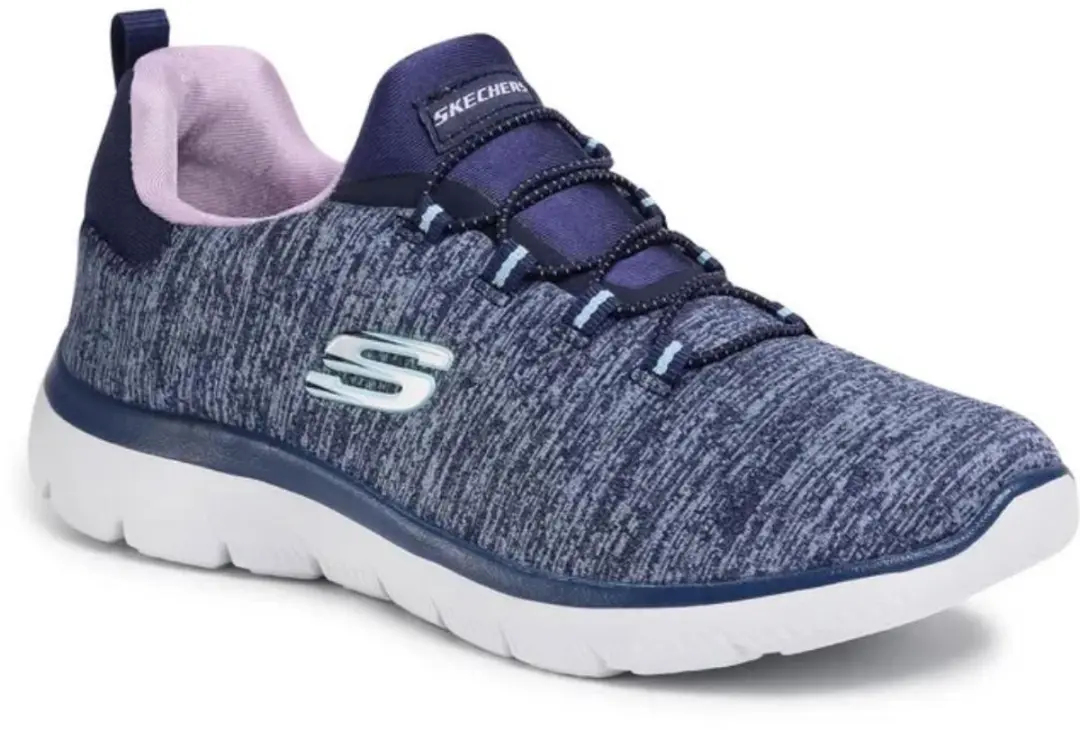 SKECHERS SUMMITS QUICK GETAWAY, 12983-NVPR, Female, Blue Skechers Dames Sneakers