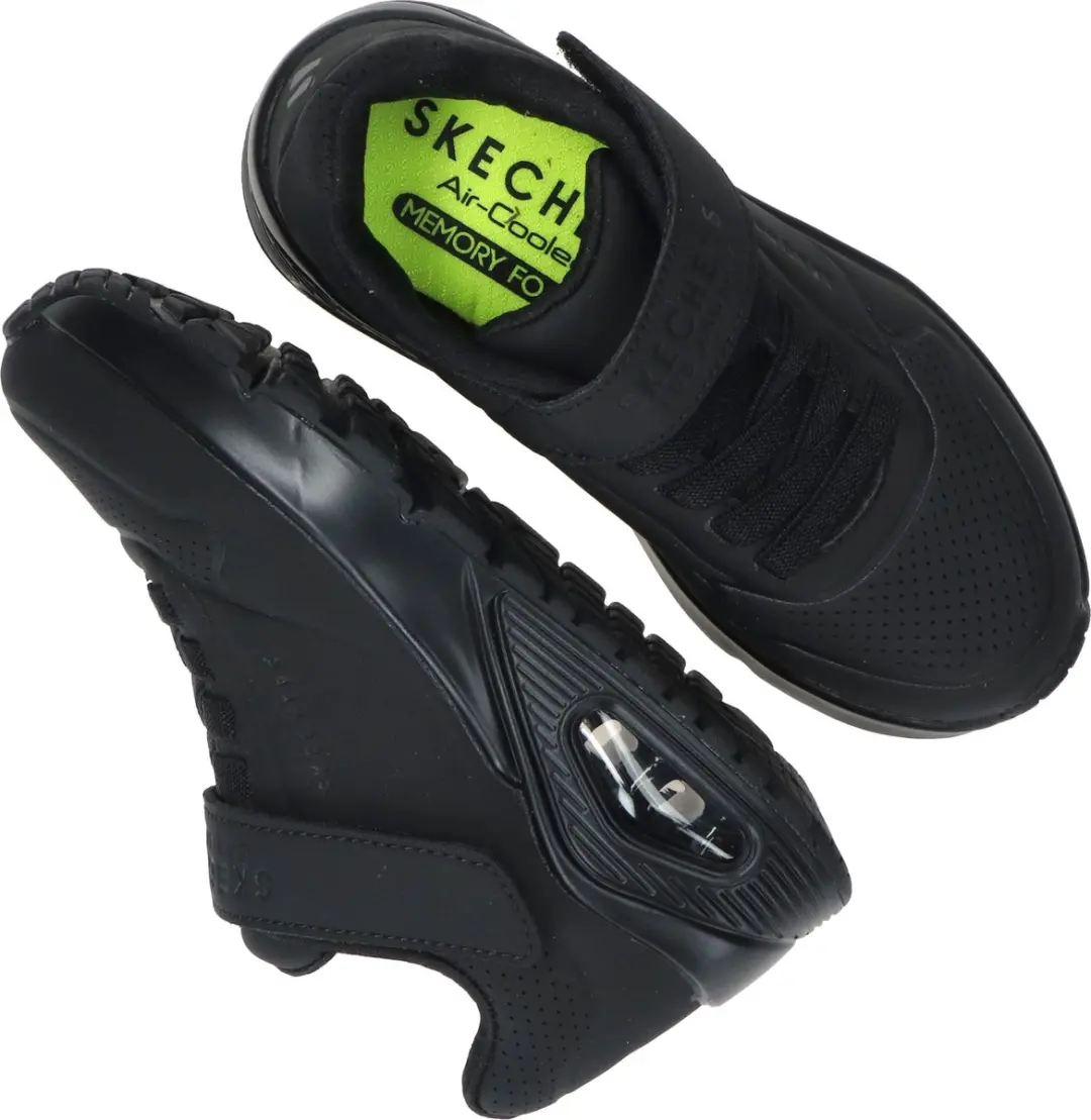 Skechers UNO-AIR BLITZ Jongens Sneakers - Zwart - afbeelding 6 van 6