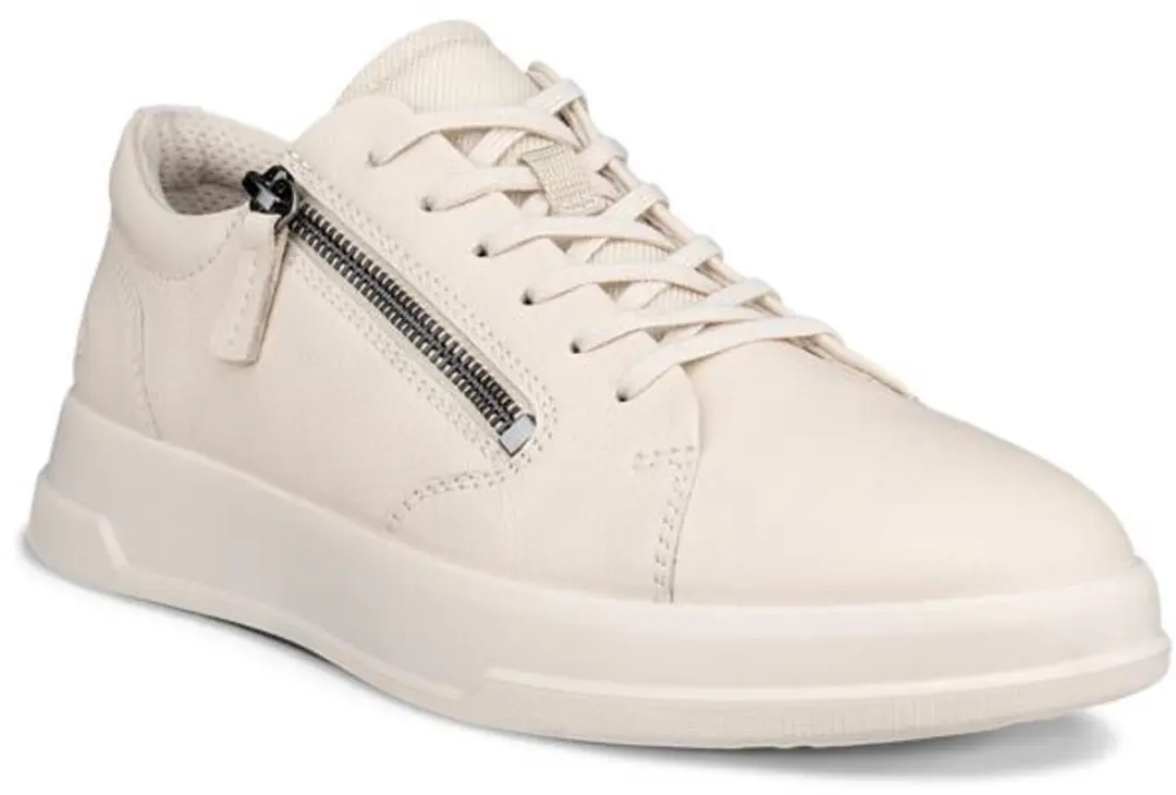 ECCO Move Zip Lace Sneakers Dames - 39 - Beige