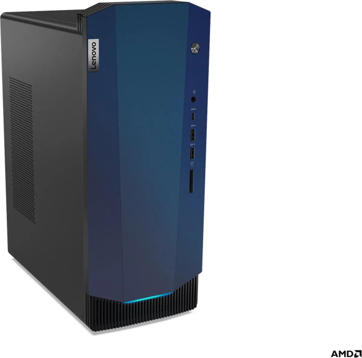 Lenovo IdeaCentre Gaming 5 Gen 6 5600G Gaming PC - Zwart
