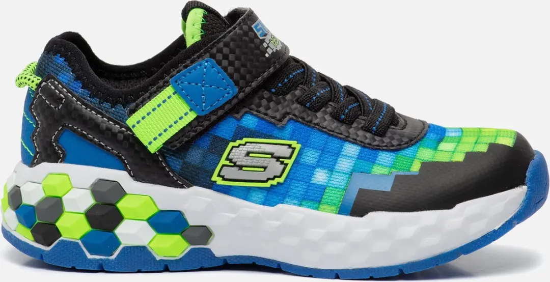 Skechers Mega Craft 2.0 Sneakers zwart Textiel