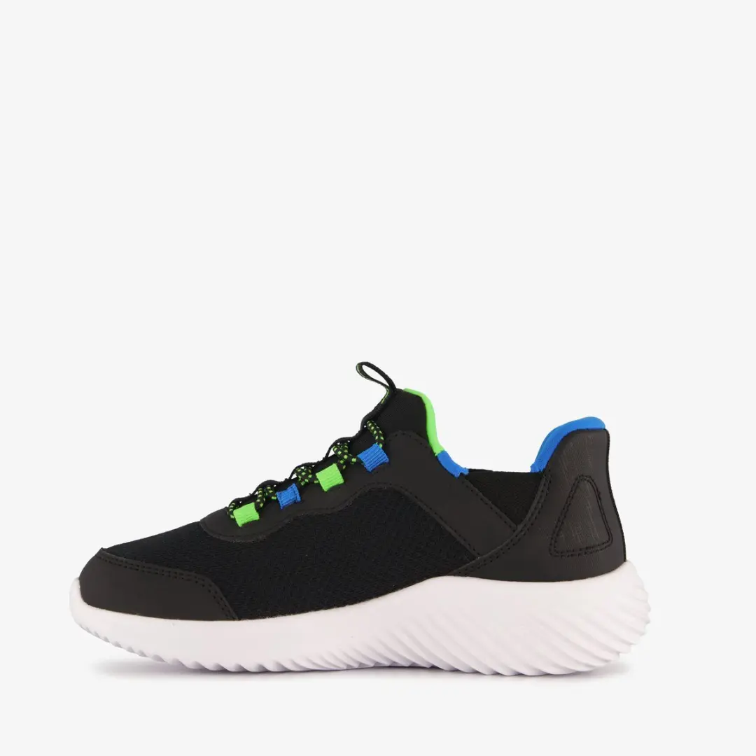 Skechers Slip-ins Bounder Jongens Sneakers - Zwart - afbeelding 6 van 6