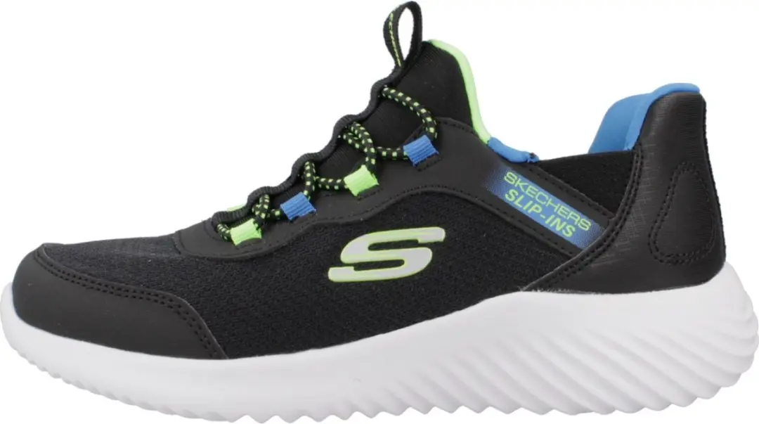 Skechers Slip-ins Bounder Jongens Sneakers - Zwart