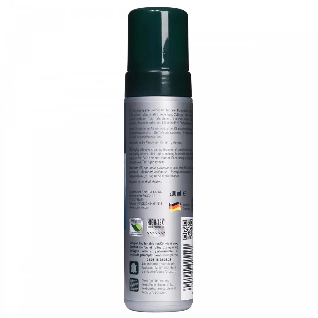 Collonil Clean&Care Reinigingsschuim 200ml
