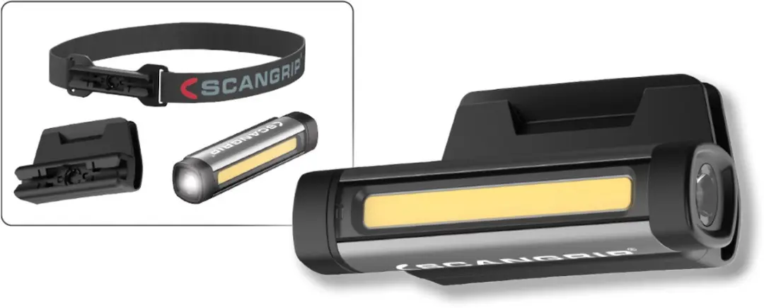 Scangrip Flex Wear Zaklamp 3-delig - afbeelding 4 van 4