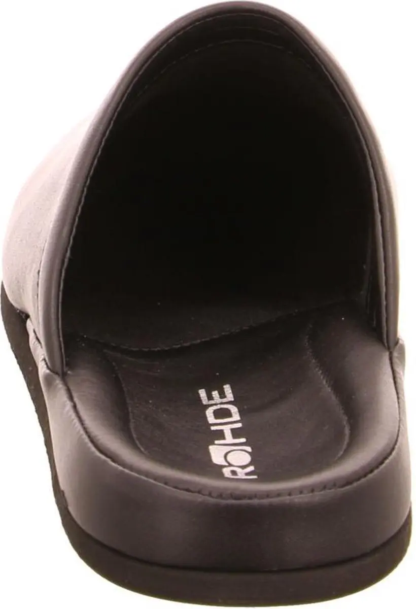 Rohde Varberg Pantoffels 6600-90 - Zwart - afbeelding 6 van 6