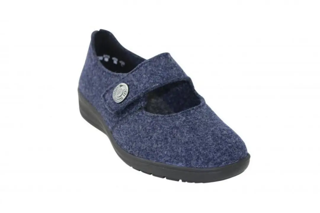 Solidus Dames Pantoffels 36.5 - Blauw