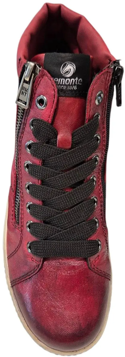 Remonte Veterboots D0772 Rood - Maat 42