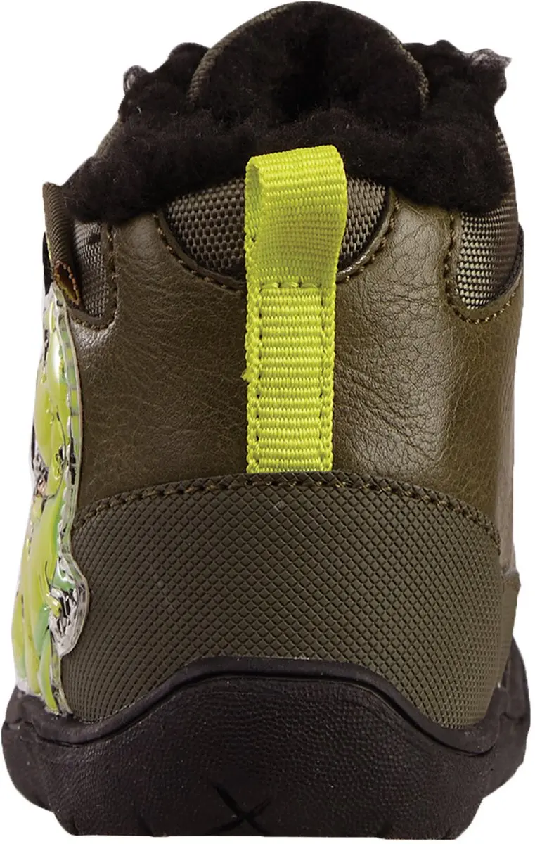 Kappa Claw Tex Kindersneakers 280022M - Groen/Zwart - Maat 20 - afbeelding 3 van 6