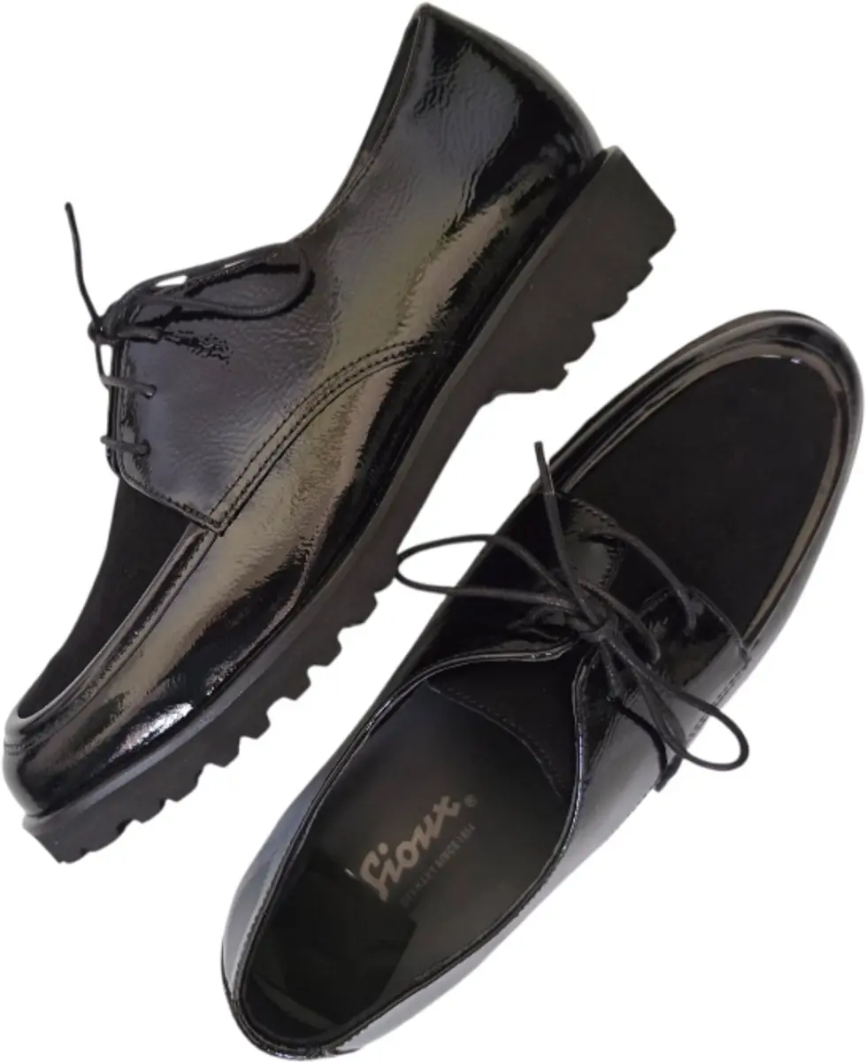 Sioux 41511 749 H Veterschoenen Dames - Zwart - 39 - afbeelding 5 van 6