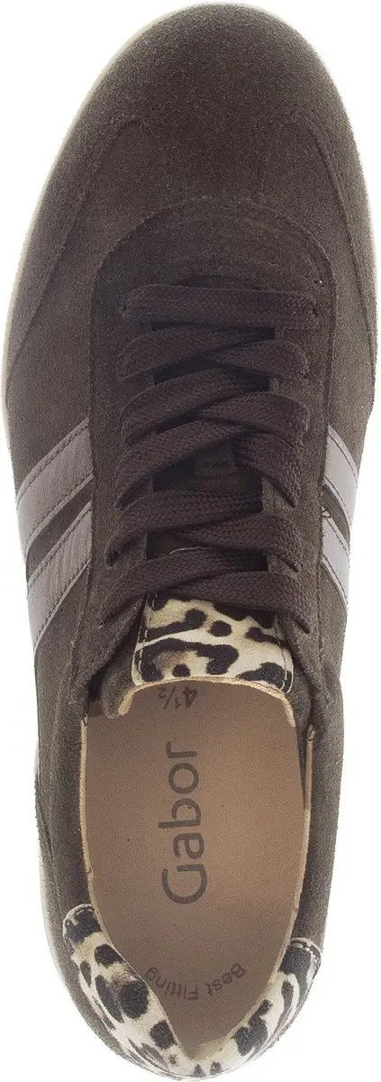 Gabor Dames Sneakers 38 - Bruin