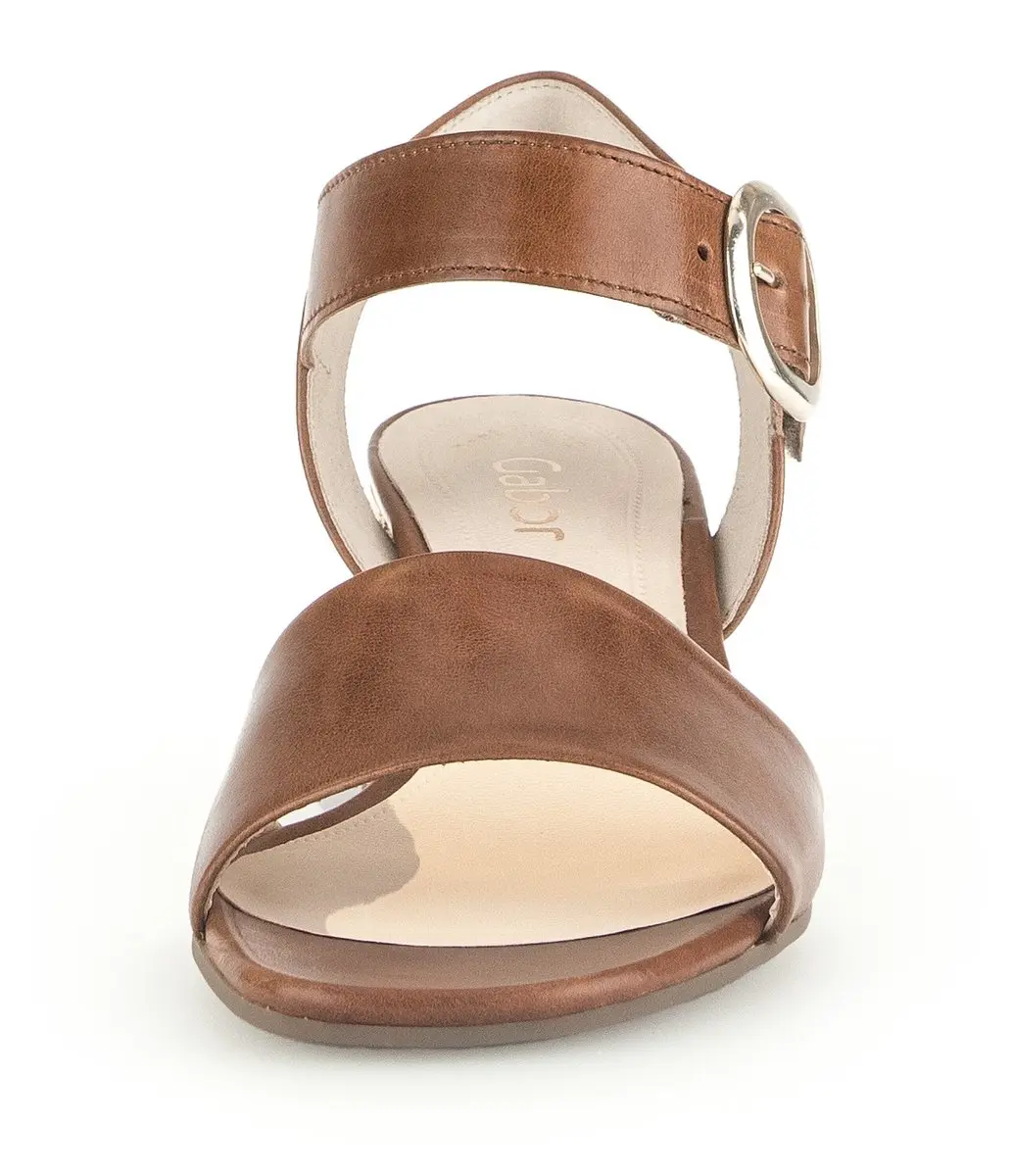 Gabor Dames Sandalen 38.5 - Cognacbruin