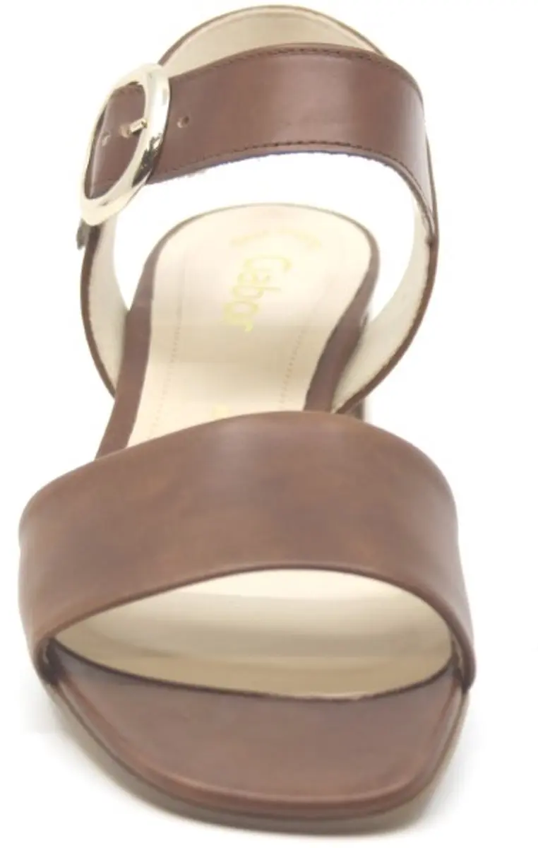 Gabor Dames Sandalen 38.5 - Cognacbruin - afbeelding 6 van 6