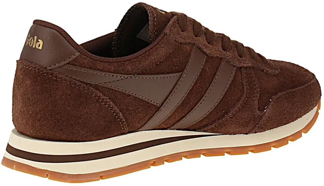 Gola Daytona Suede CLB910 Dames Sneakers - Bruin - afbeelding 2 van 6