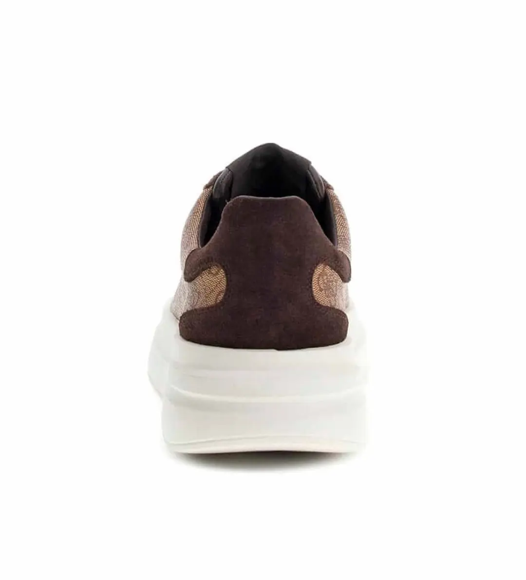 Guess Elba Logo Sneakers - Beige/Bruin - afbeelding 5 van 6