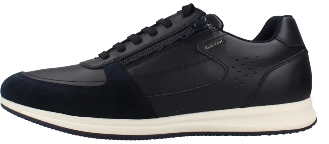 GEOX Avery Leren Sneakers - Blauw