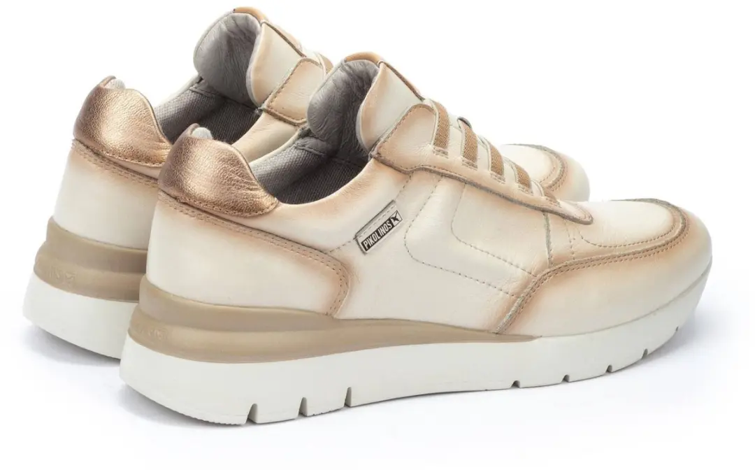 Pikolinos Cantabria Leren Sneakers - Wit - Maat 41