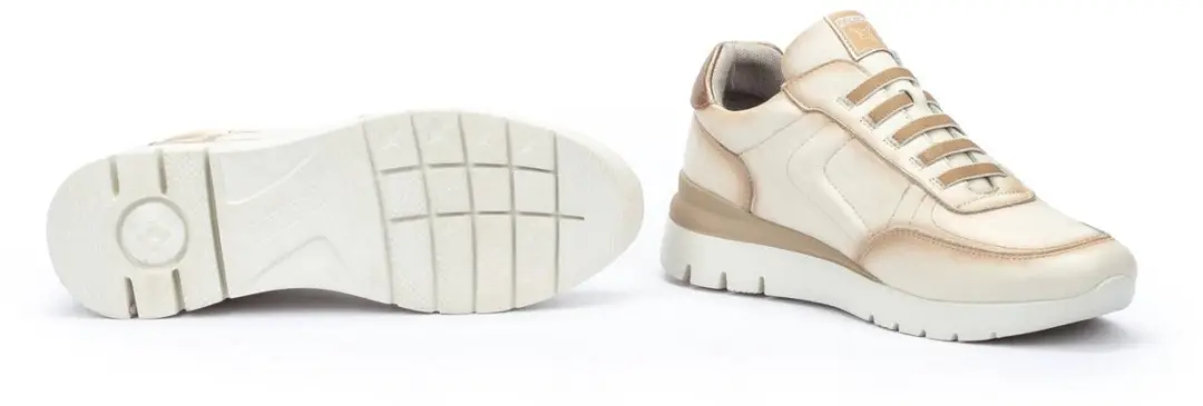 Pikolinos Cantabria Leren Sneakers - Wit - Maat 41