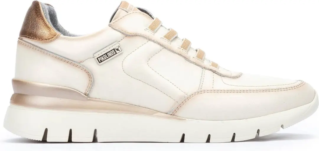 Pikolinos Cantabria Leren Sneakers - Wit - Maat 41