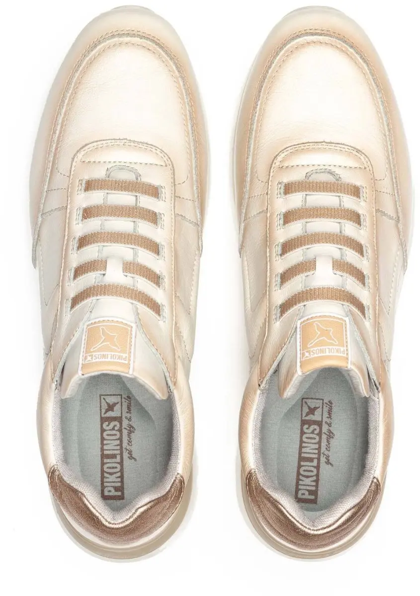 Pikolinos Cantabria Leren Sneakers - Wit - Maat 41