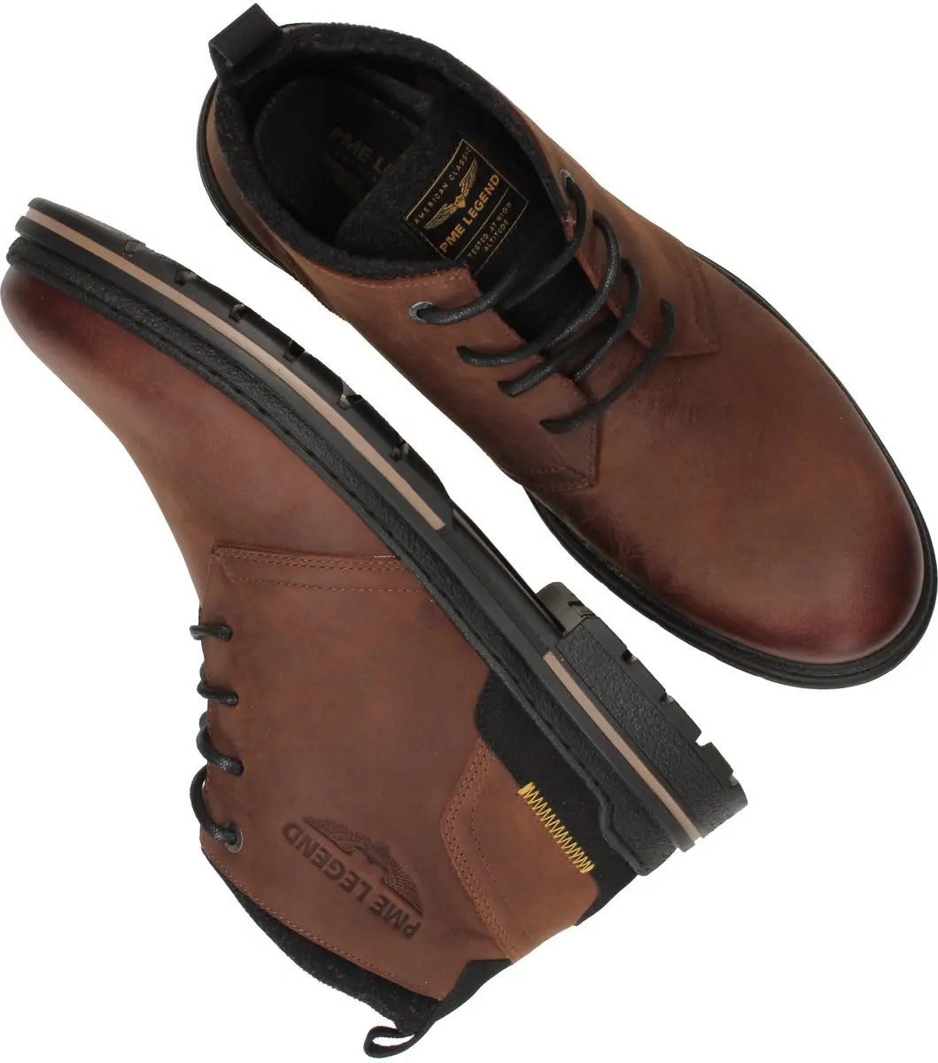 PME Legend Fleetman Heren Veterschoenen - Bruin - Maat 40 - afbeelding 6 van 6