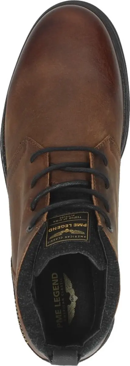 PME Legend Fleetman Heren Veterschoenen - Bruin - Maat 40