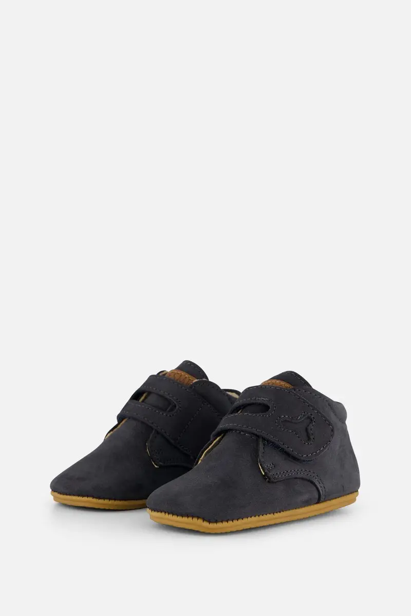 Shoesme Velcro Babyschoenen blauw Leer