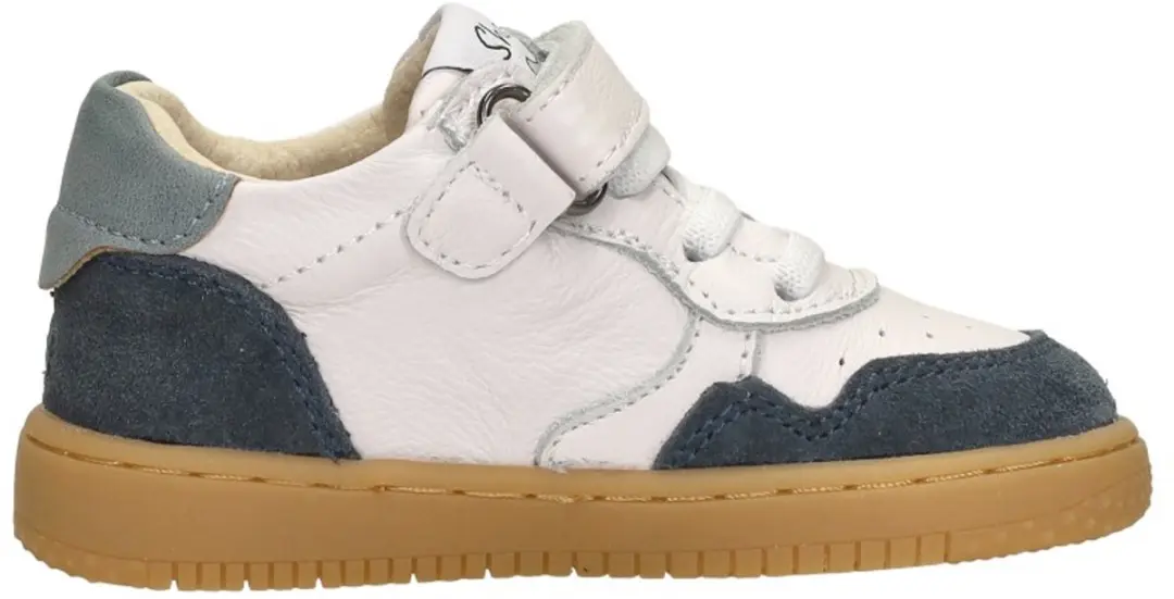 Shoesme Wit-Blauw Sneaker