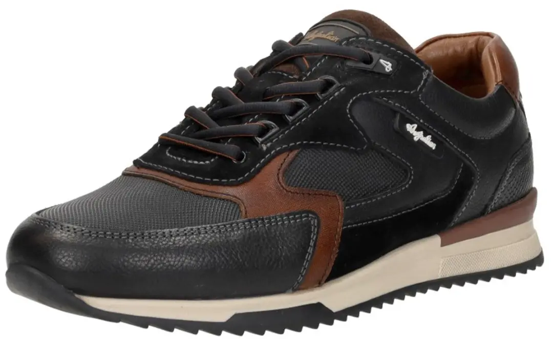 Australian Bakersville Leren Sneakers - Zwart - afbeelding 5 van 6