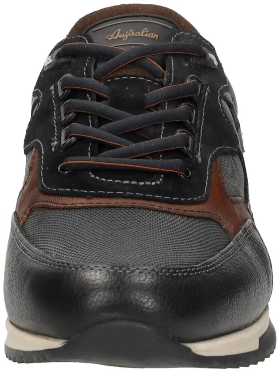 Australian Bakersville Leren Sneakers - Zwart - afbeelding 3 van 6