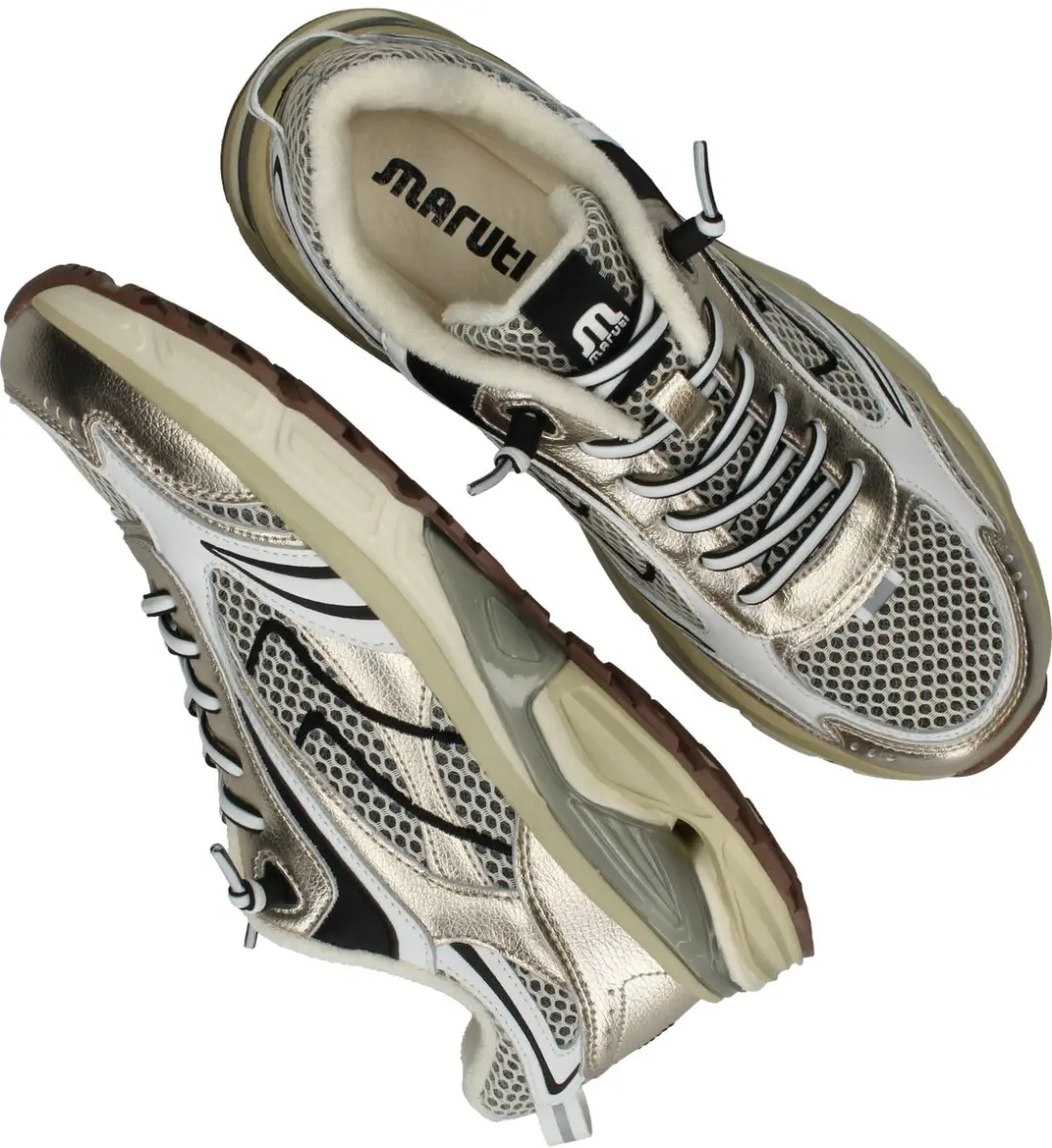 Maruti Riva Sneakers - Dames - Goud - Maat 36