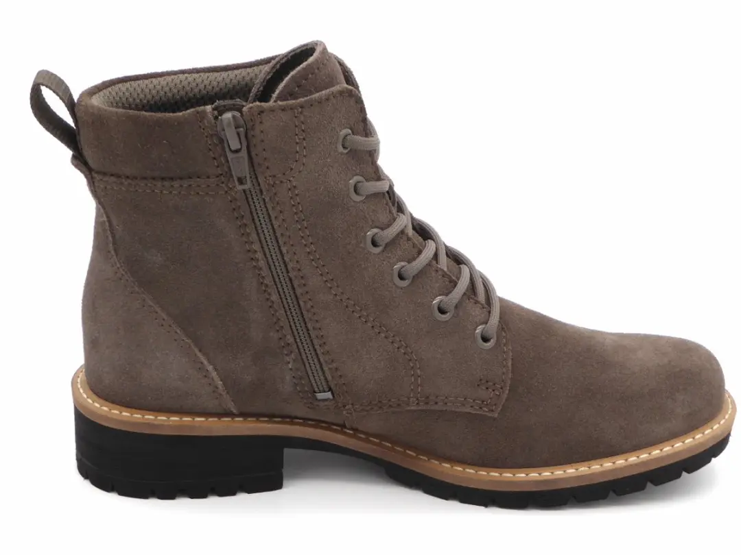 ECCO Elaina Dames Veterboot - Taupe 42