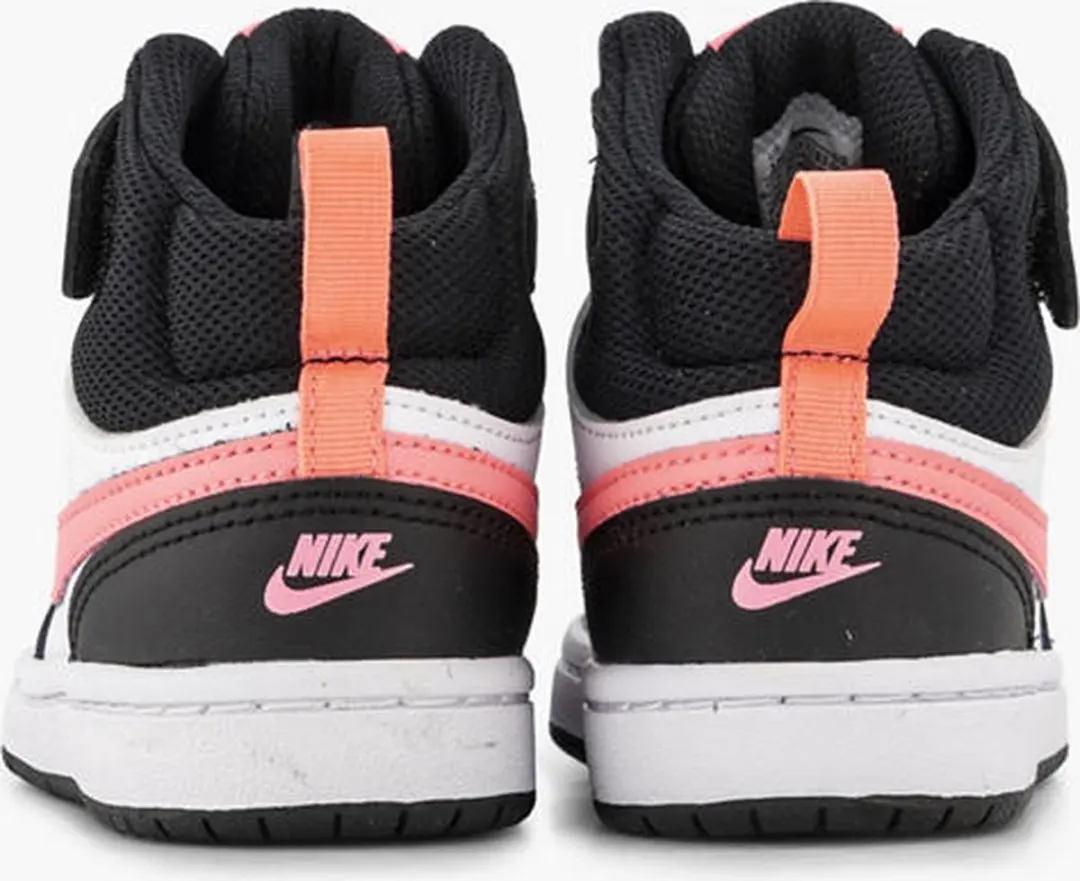 Nike Court Borough Mid 2 Sneakers - Maat 28 - Zwart/Wit/Rood