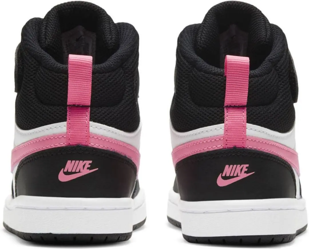 Nike Court Borough Mid 2 Sneakers - Maat 28 - Zwart/Wit/Rood