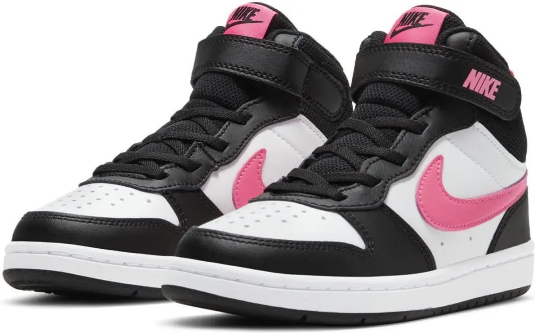 Nike Court Borough Mid 2 Sneakers - Maat 28 - Zwart/Wit/Rood
