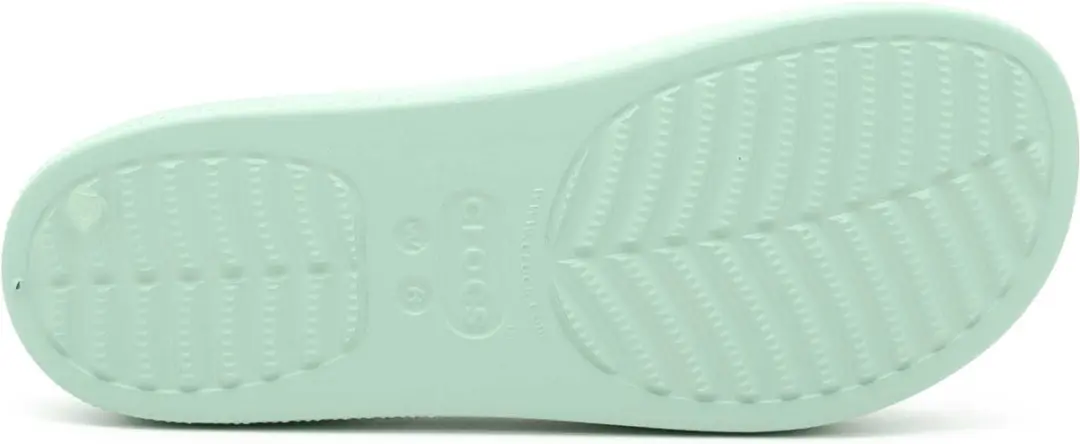 Crocs Classic Platform Slide W Slippers - Lichtblauw - afbeelding 5 van 6