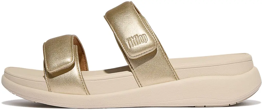 FitFlop Dames Slides Pantoffels - Maat 40 - Goud