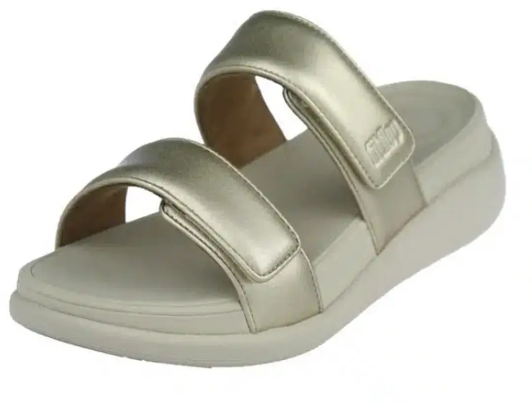 FitFlop Dames Slides Pantoffels - Maat 40 - Goud