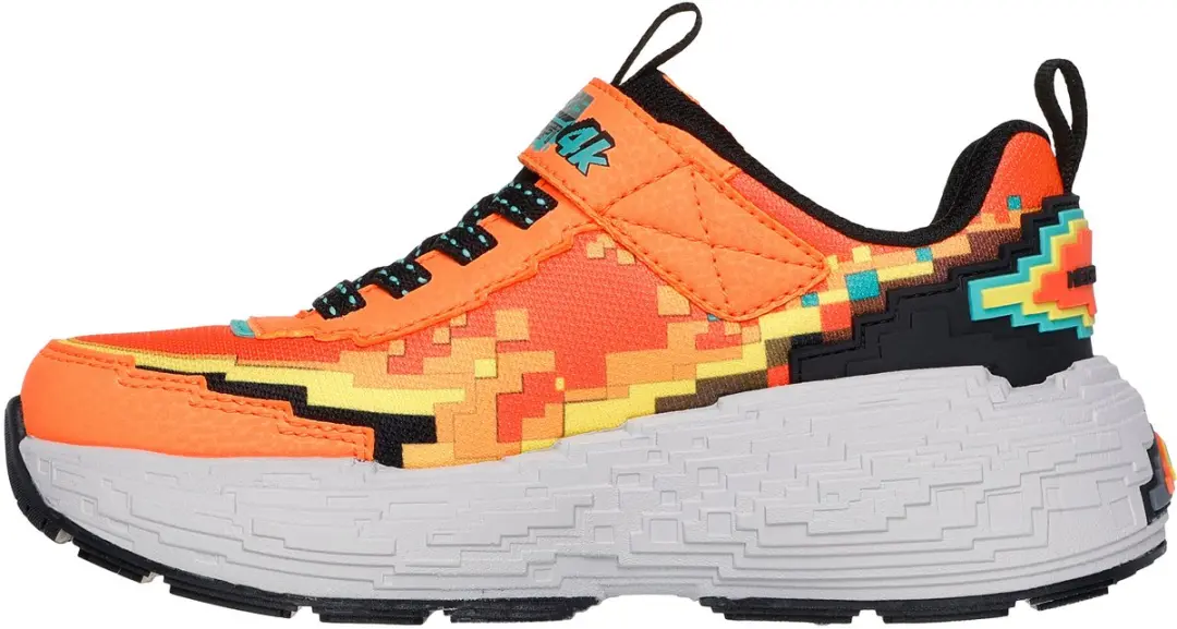 Skechers Mega-Craft 4K Jongens Sneakers - 27 - Oranje